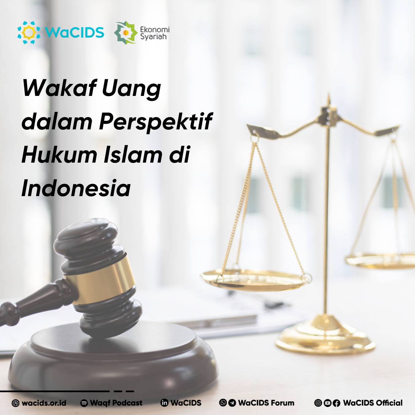 Wakaf Uang Dalam Perspektif Hukum Islam Di Indonesia Wacids 6210